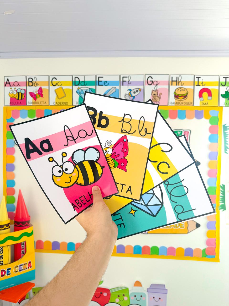 Alfabeto e Centopeia: Caixa Alta e Cursiva, Maiúsculas e Minúsculas – Possibilidades - Imagem 6