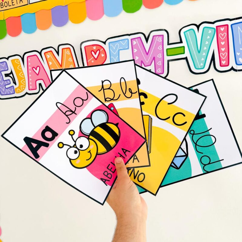 Alfabeto e Centopeia: Caixa Alta e Cursiva, Maiúsculas e Minúsculas – Possibilidades