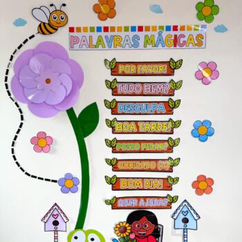 Palavras Mágicas – Tema Jardim