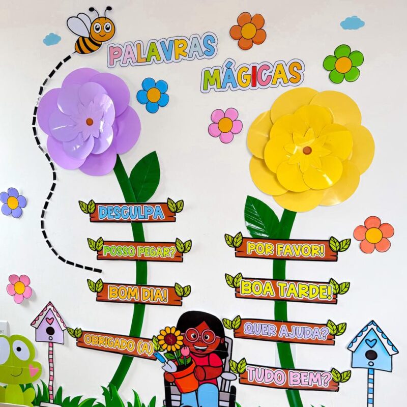 Palavras Mágicas - Rosas/Jardim