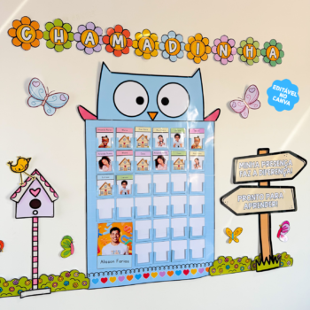 Chamadinha – Tema Jardim