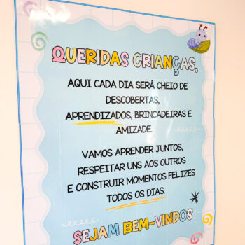 Painel – Bem-vindos | Queridas Crianças