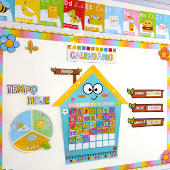 Calendário – Tema Jardim