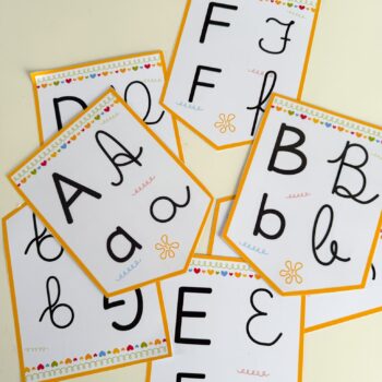 Bandeirola com Alfabeto Minas