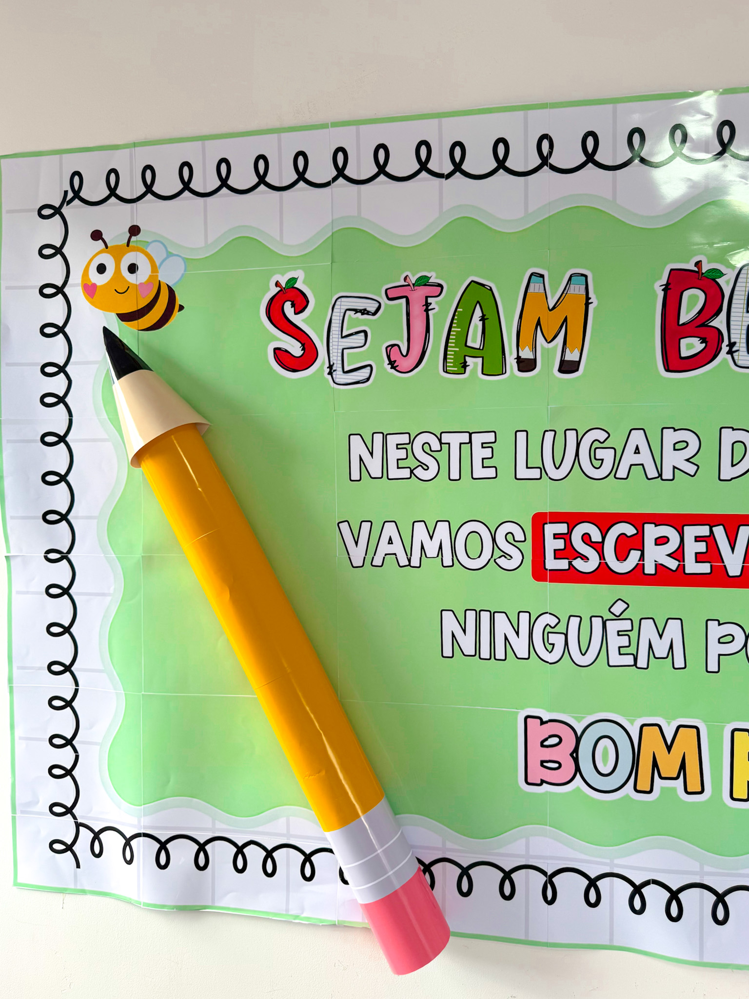 Painel Volta às Aulas – Bom Retorno | Grande - Imagem 15