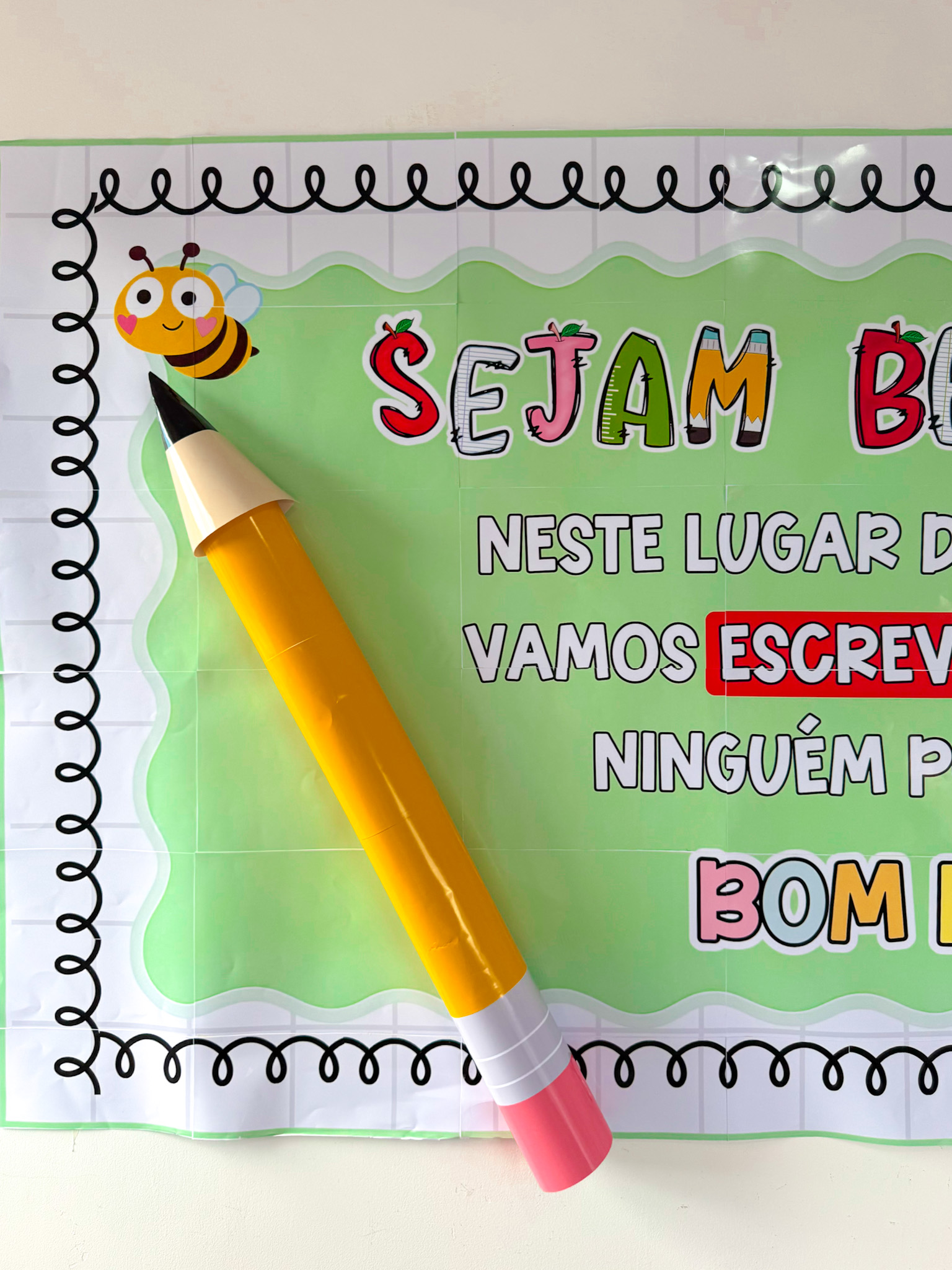 Painel Volta às Aulas – Bom Retorno | Grande - Imagem 12