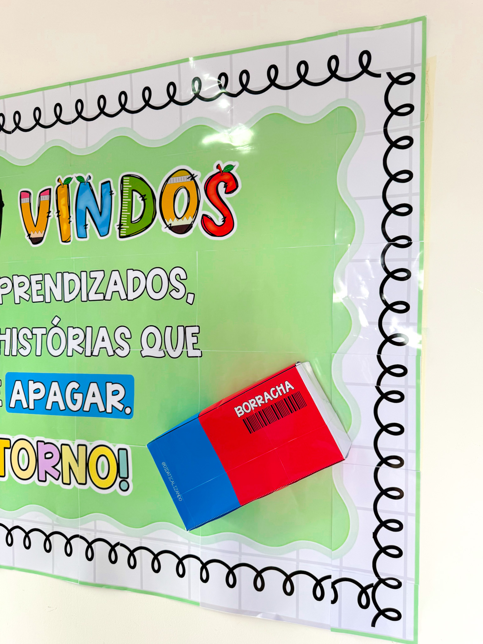 Painel Volta às Aulas – Bom Retorno | Grande - Imagem 11