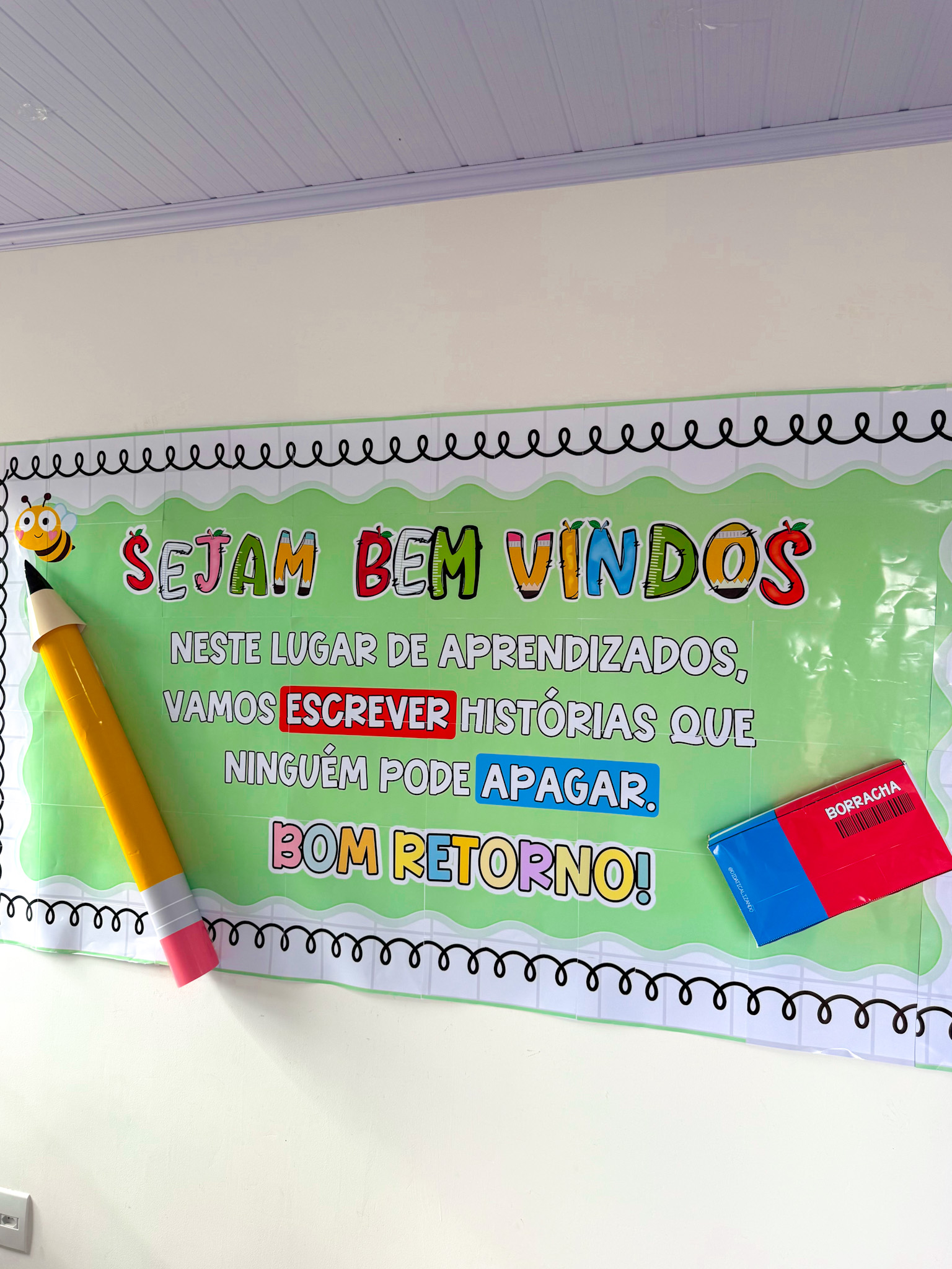 Painel Volta às Aulas – Bom Retorno | Grande - Imagem 7