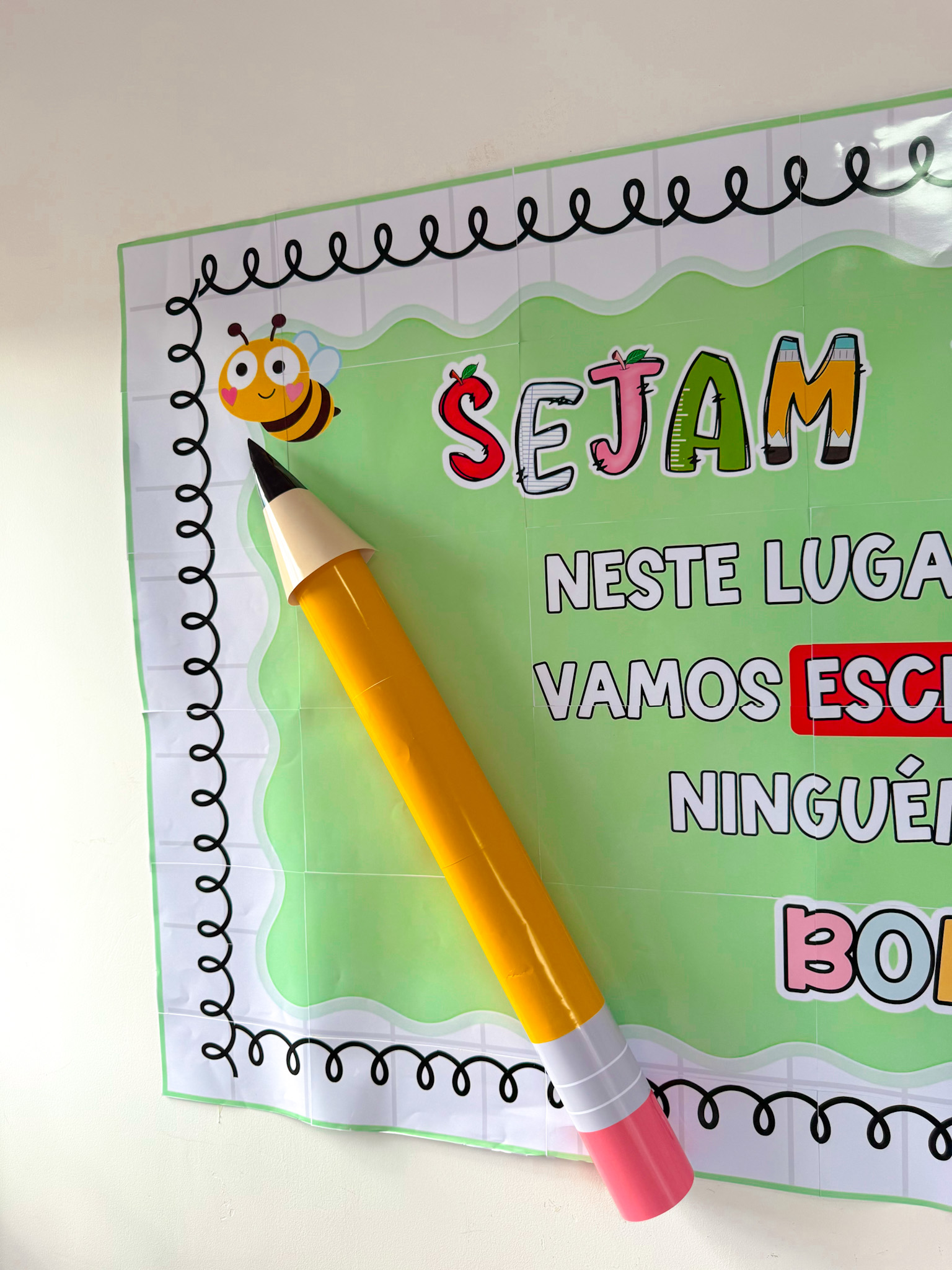 Painel Volta às Aulas – Bom Retorno | Grande - Imagem 3