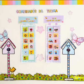 Combinados da Turma – Tema Jardim - 2