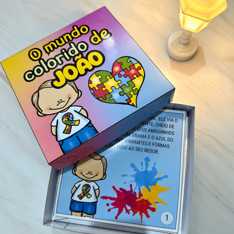 O Mundo Colorido de João – História na Caixa