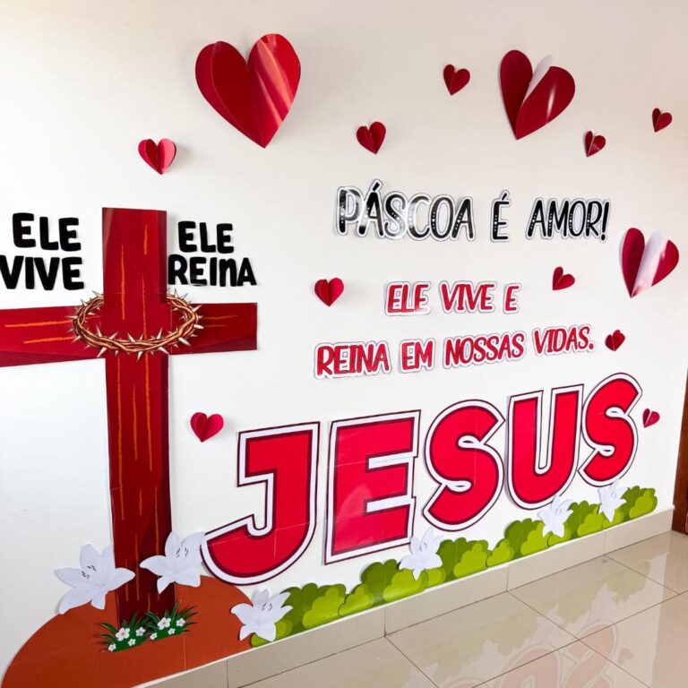 Painel - Cristã - Páscoa é amor