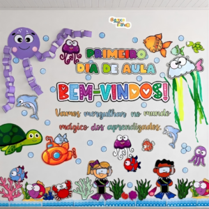Primeiro dia de aula - Fundo Do Mar