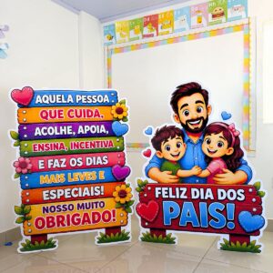 Totem Decorativo - Dia dos Pais