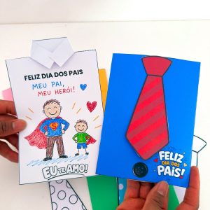 Cartão Feliz dia dos pais