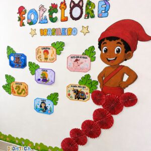 Painel Saci-Pererê — Folclore Brasileiro