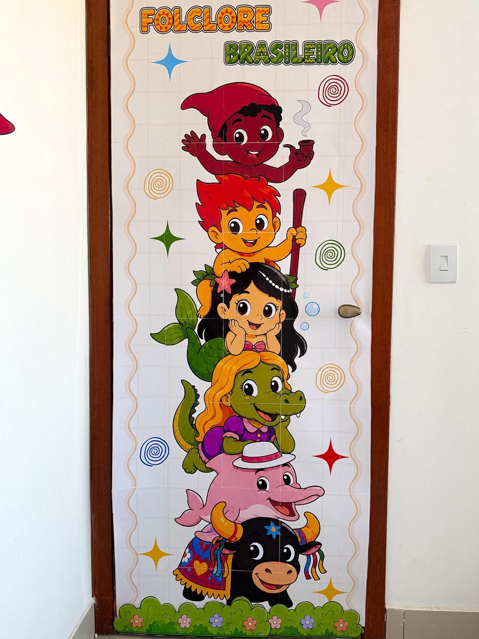 Folclore Brasileiro - Painel de porta - Imagem 3