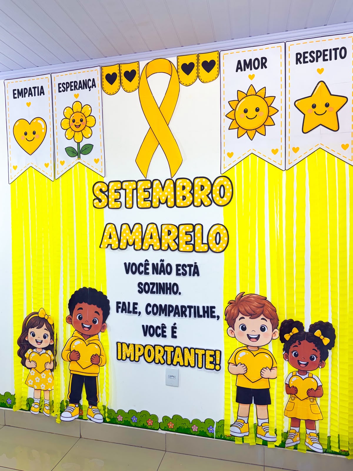 Painel Setembro Amarelo - Você é importante - Imagem 9