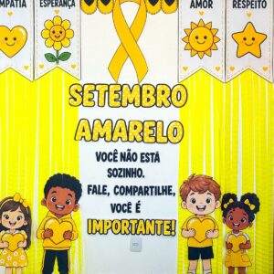 Painel Setembro Amarelo - Você é importante
