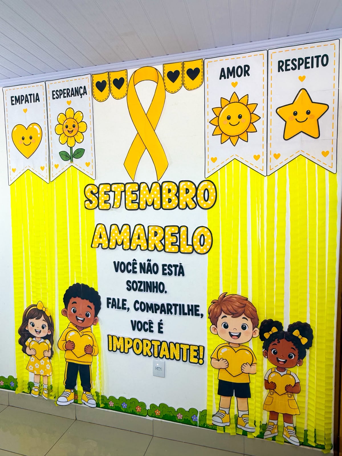 Painel Setembro Amarelo - Você é importante - Imagem 2