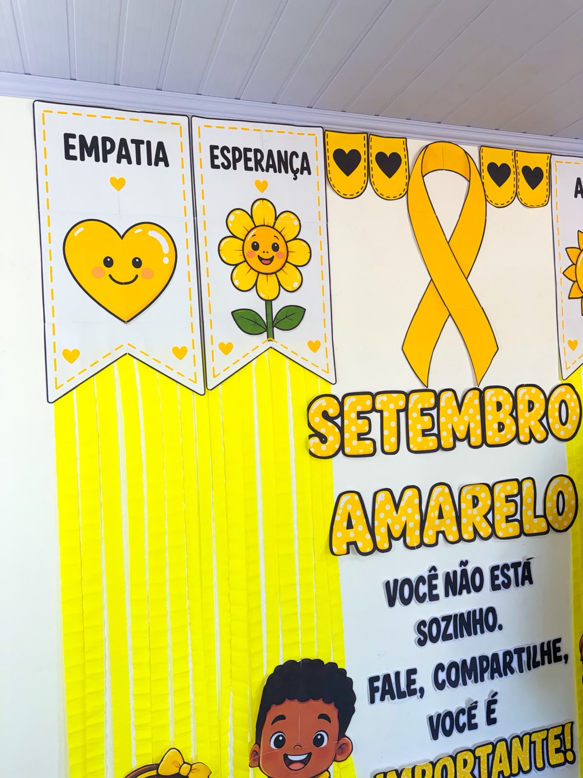 Painel Setembro Amarelo - Você é importante - Imagem 8
