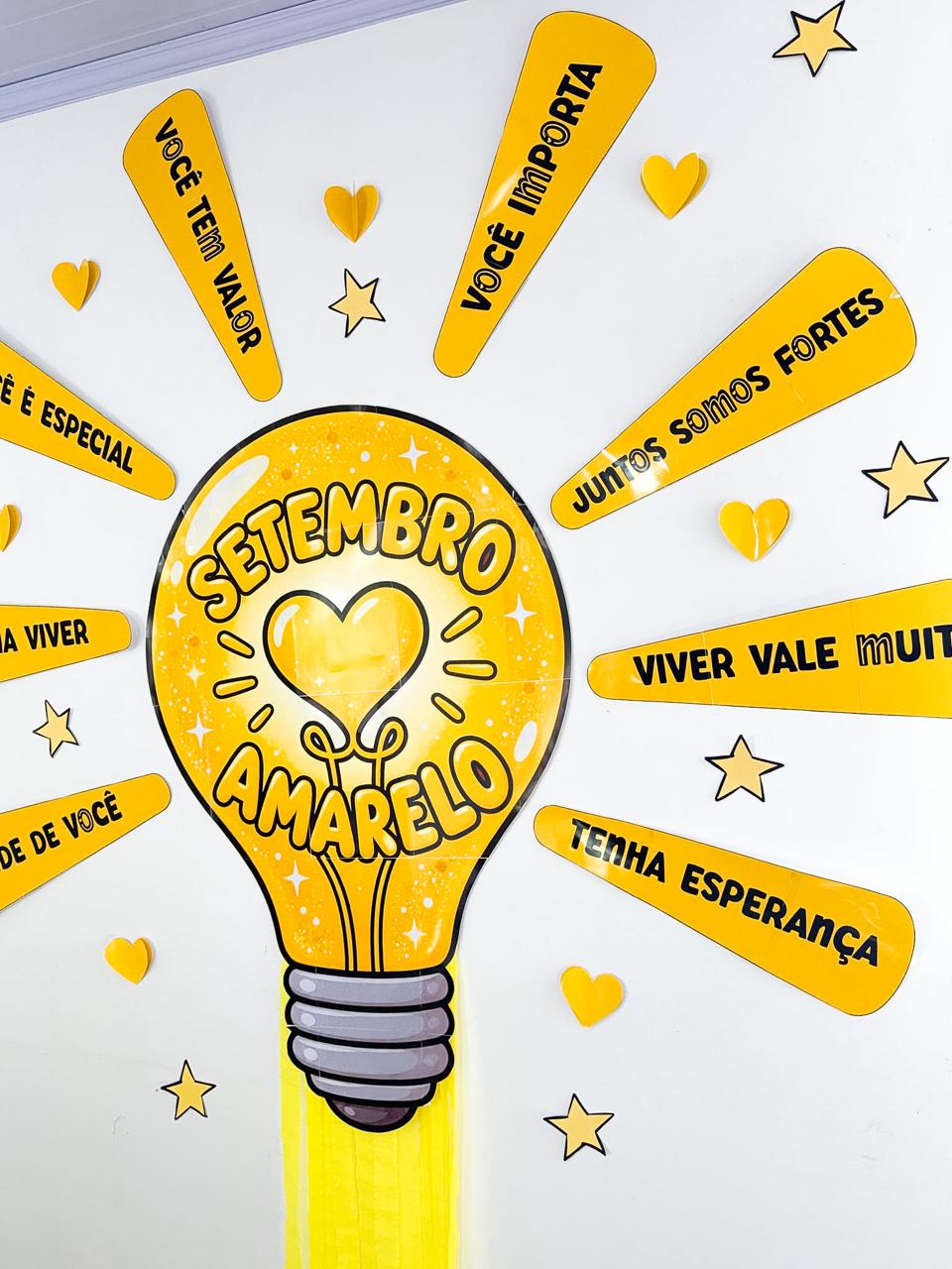 Painel Setembro Amarelo - Lâmpada - Imagem 6