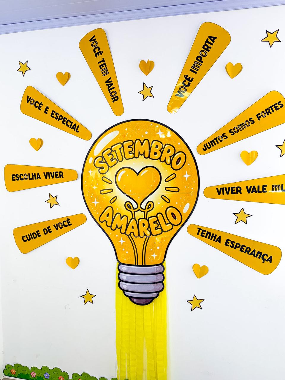 Painel Setembro Amarelo - Lâmpada - Imagem 4