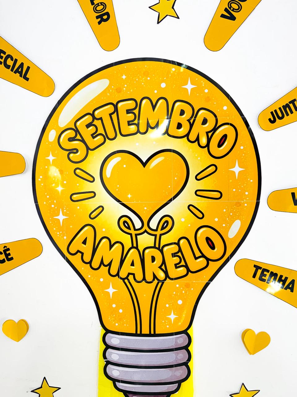 Painel Setembro Amarelo - Lâmpada - Imagem 3