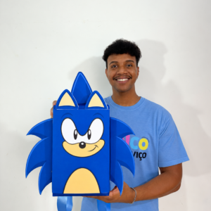 Mochila Maluca - Sonic Azul