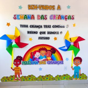 Painel - dia das criança - semana das crianças