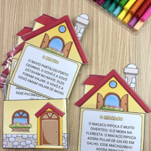 Casinha da Leitura – 26 Textos Curtos para Alfabetização