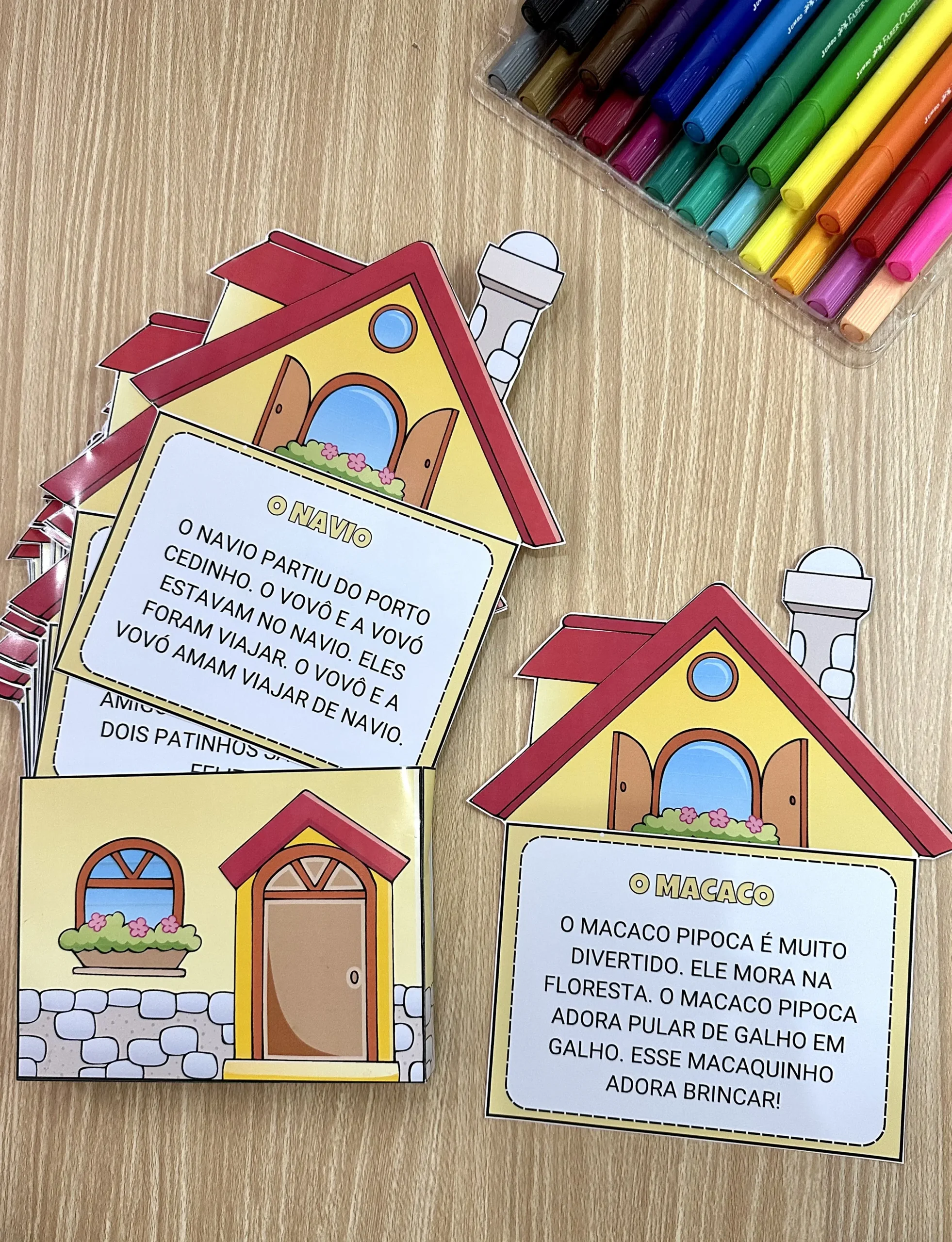 Casinha da Leitura – 26 Textos Curtos para Alfabetização